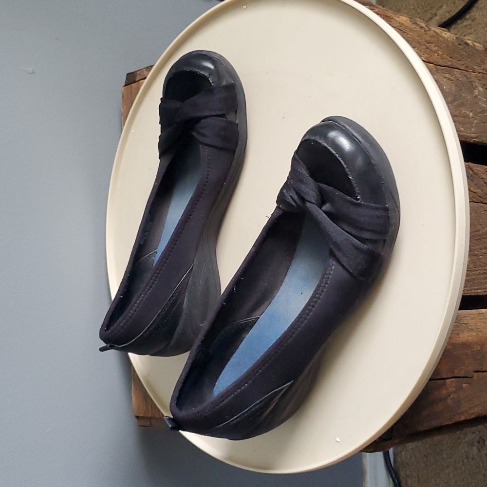 Easy Spirit 360, black shoes, casual size 8.5